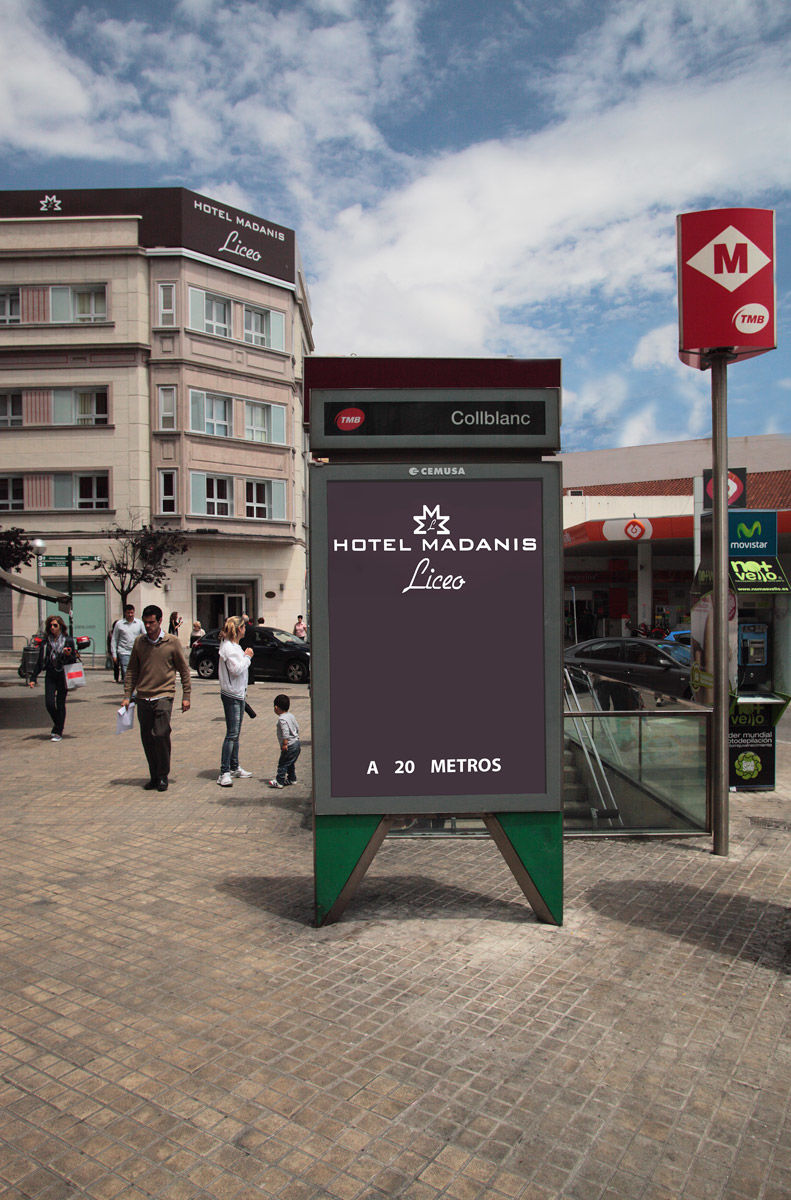 Hotel Madanis Liceo L'Hospitalet de Llobregat Dış mekan fotoğraf
